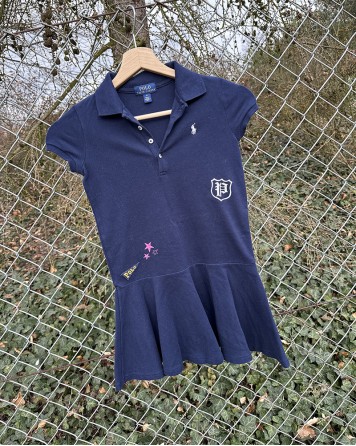Šaty dětské Ralph Lauren Polo modré